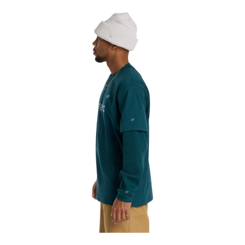 New Balance Numeric Cotton Tee - Medusa Green