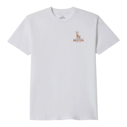 Brixton Oakmont Standard Tee - White