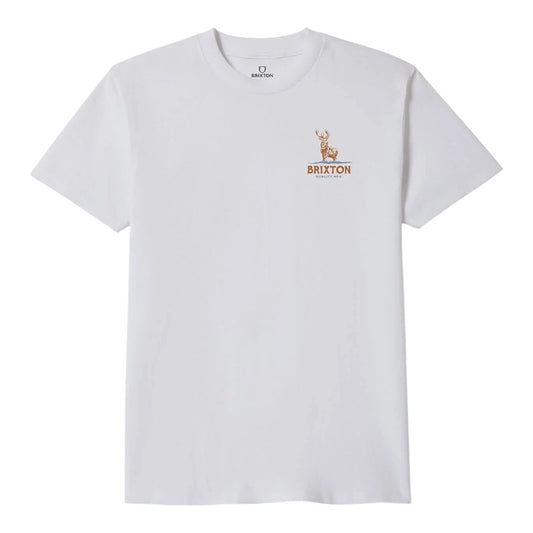 Brixton Oakmont Standard Tee - White
