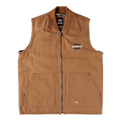 Dickies X Thrasher Vest - Brown Duck