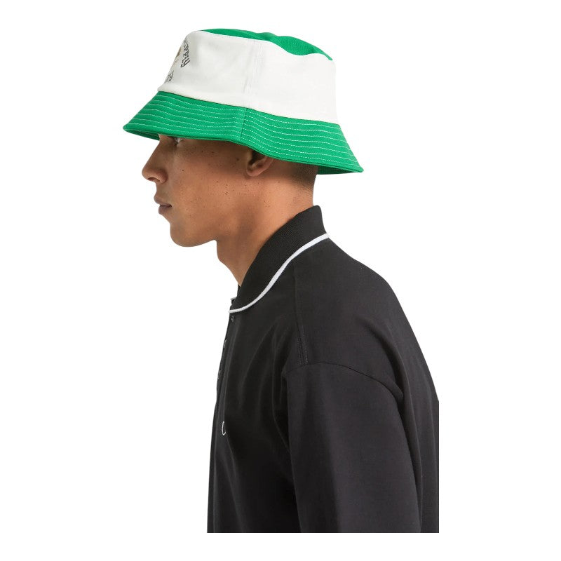 Brixton Eldon Bucket Hat - Green/Off White Morado