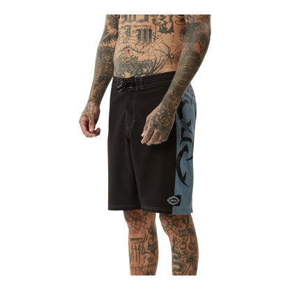 Afends My Tribe Surf Related V2 Boardshort 20" - Black