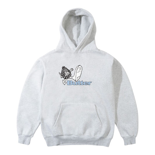 Butter Steppin' Logo Hood - Ash
