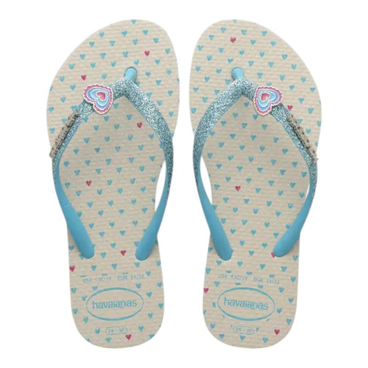 Havaianans Kids Slim Glitter 2 - Beige