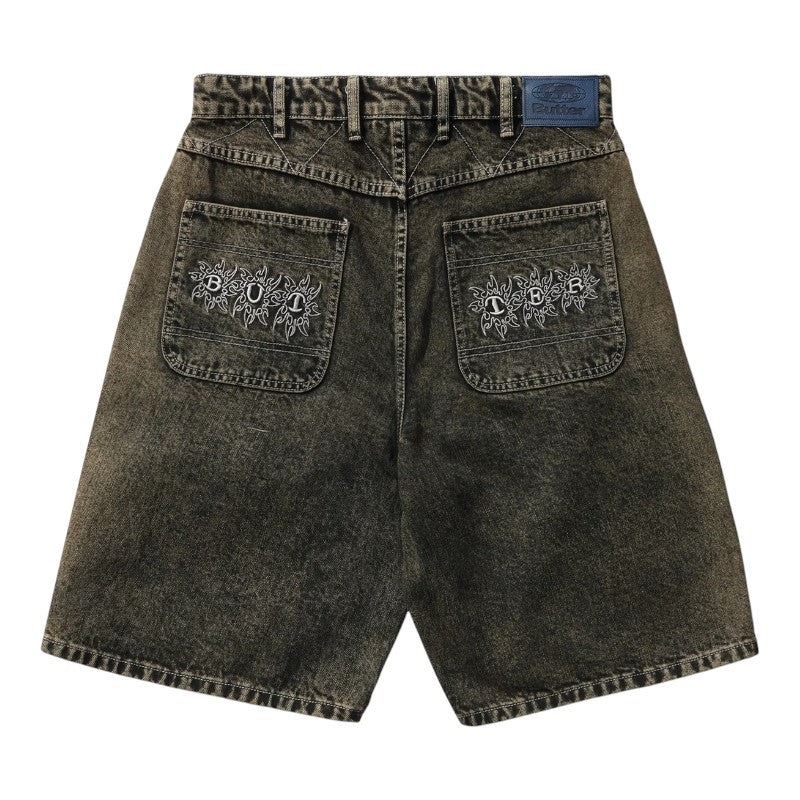 Butter Goods Bronco Denim Shorts - Brown Tint