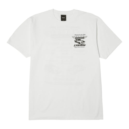 Huf Greddy Body Works Tee - White