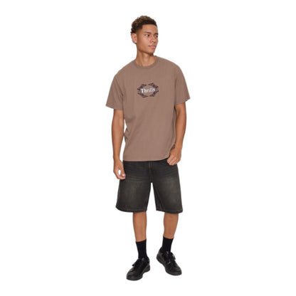 Thrills Wreath Of Desire Embro Merch Fit Tee - Falcon