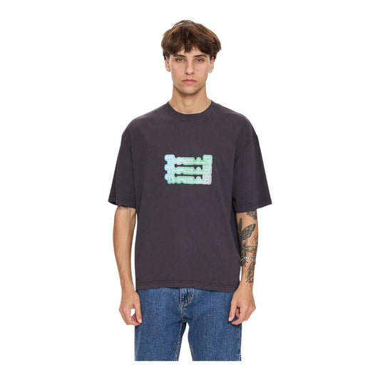 Thrills Orbital Box Tee - Dark Chocolate