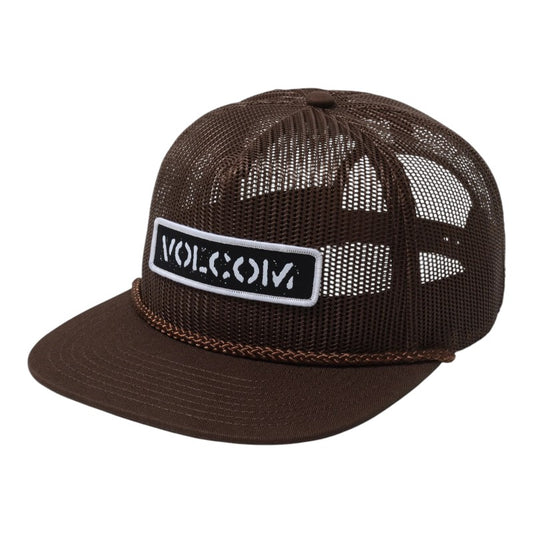Volcom Hot Mesh Skate Trucker - Dark Brown