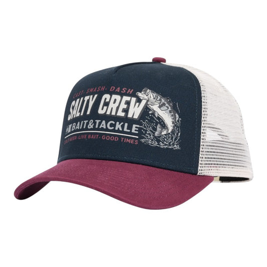 Salty Crew Live Bait Retro Trucker - Navy