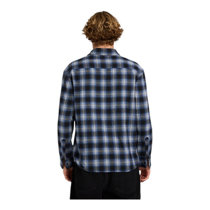 Volcom Psycho Flannel - Light Navy