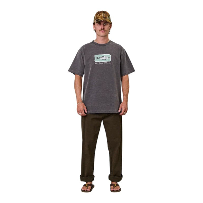 J.A.F Kahawai Sea Tee - Aged Black