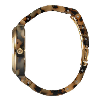 Nixon Time Teller Acetate - Cream Tortoise