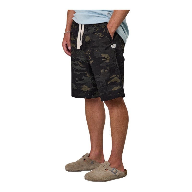 J.A.F Dinghy Shorts - Black Camo