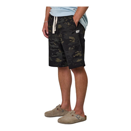 J.A.F Dinghy Shorts - Black Camo