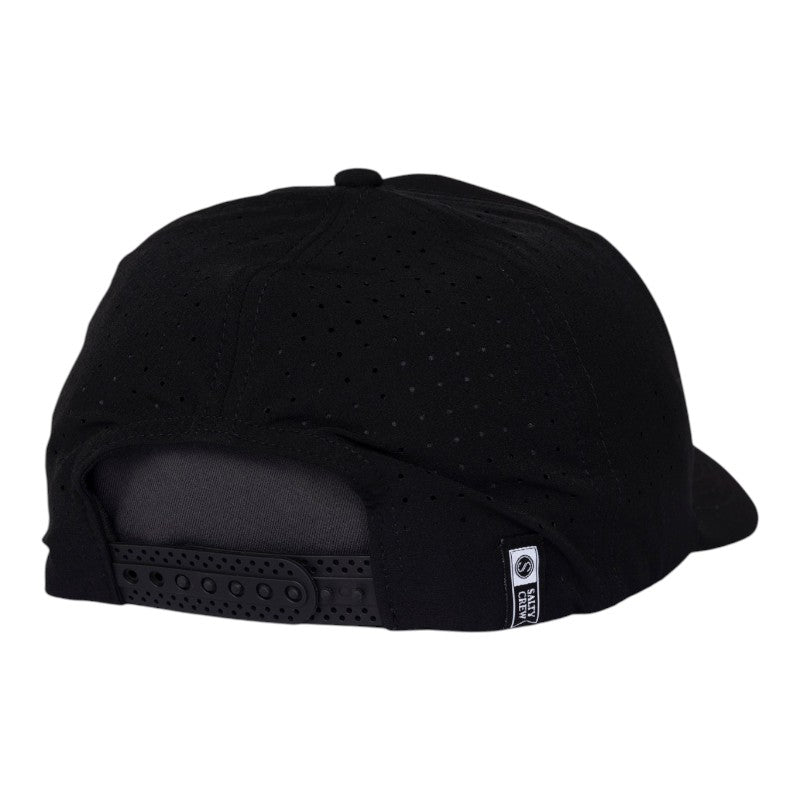 Salty Crew Lowdown Snapback - Black