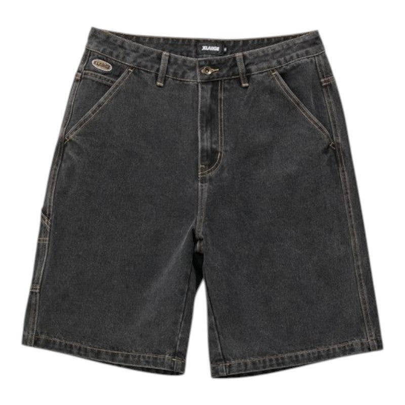 XLarge Carpenter 91 Bull Denim Short - Washed Black