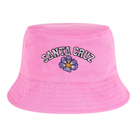 Santa Cruz Field Arch Youth Bucket Hat - Pink