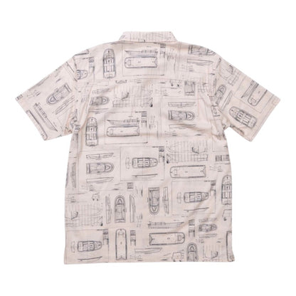Salty Crew Whaler Shirt - Bone