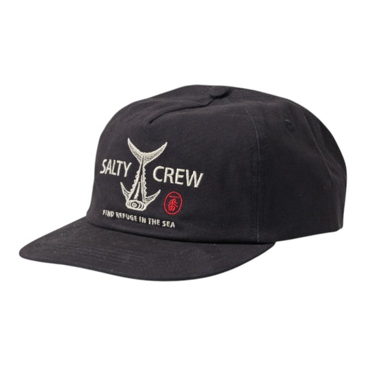Salty Crew Ichiban 5 Panel Cap - Vintage Black