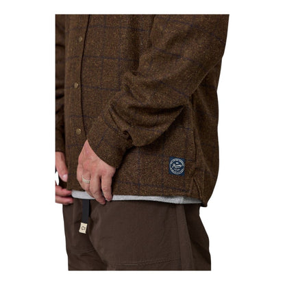 J.A.F Shoreman Snap Shirt - Brown Check