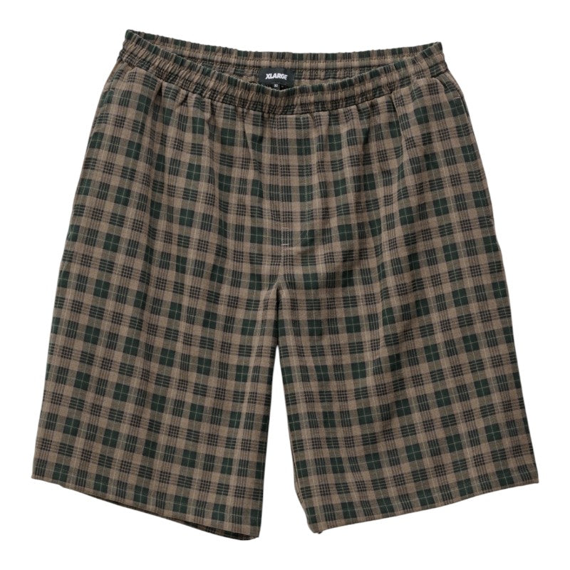 XLarge Baggy 91 Short - Green Check