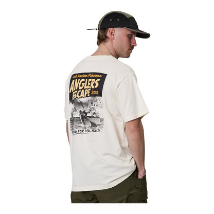 J.A.F Anglers Escape Tee - Antique White
