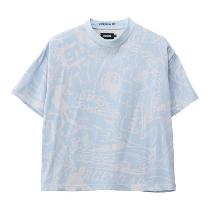 Xlarge Allover Gorilla Fit Tee - Dusty Ice