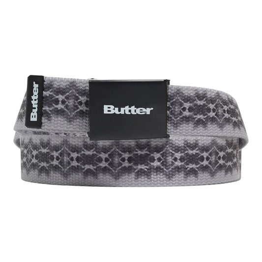 Butter Goods Logo Woven Belt - Grey