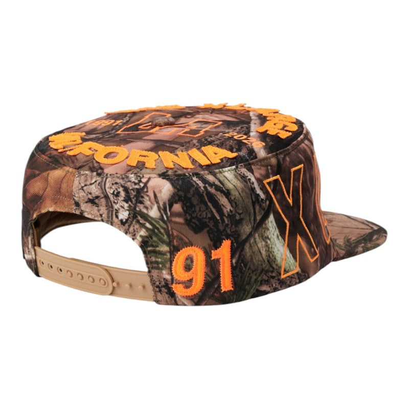 Xlarge Pillbox Snapback - Real Tree Camo