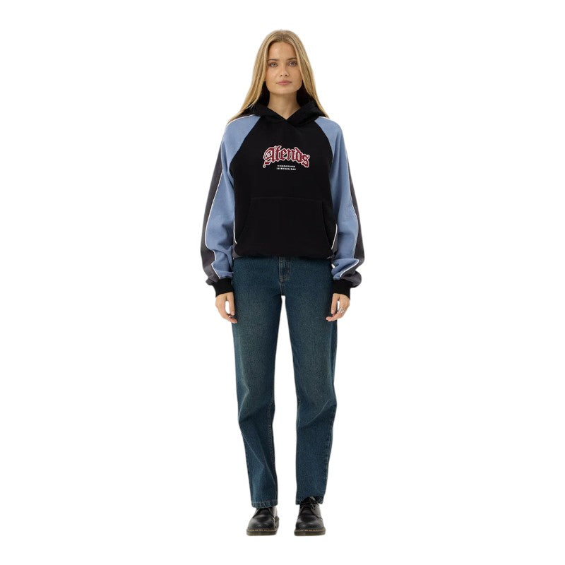 Afends Occupancy Boxy Hood - Black