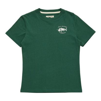 J.A.F Youth Snapper Tee - Dusk Pine