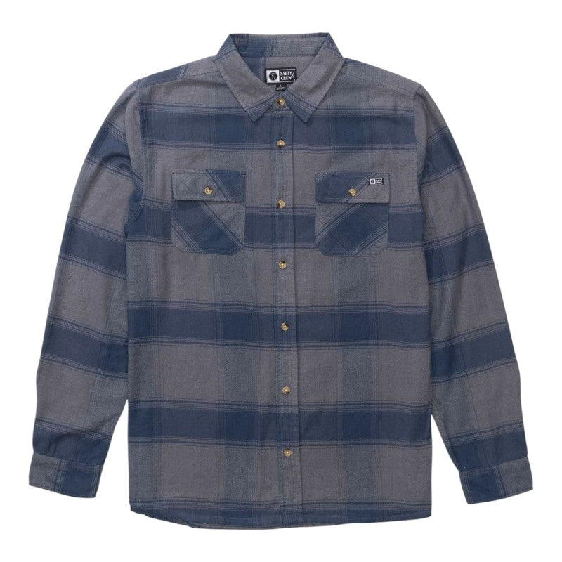 Salty Crew Daybreak Flannel - Midnight Navy