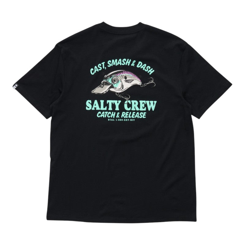 Salty Crew Cast Life Tee - Black