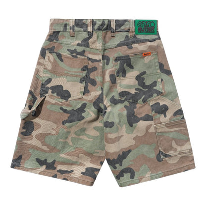 Butter Weathergear Denim Shorts - Woodland Camo