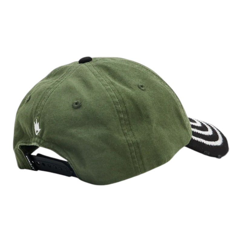 Afends Repetition Six Panel Cap - Cypress