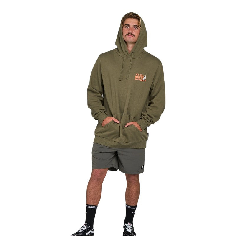 Mad Hueys Cookedatoo Ahoy Pullover Hood - Olive