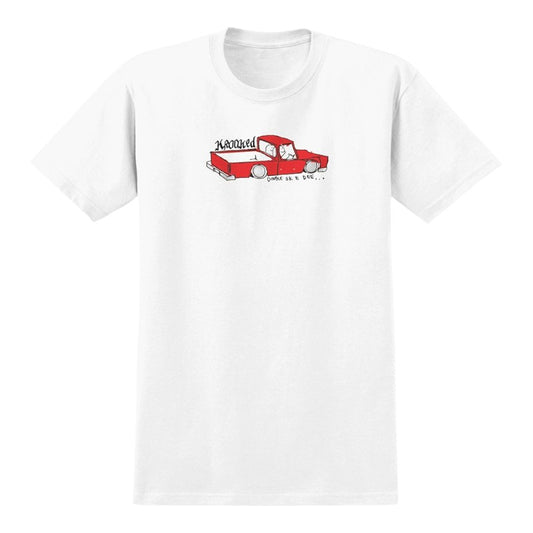 Krooked Double OK Tee - White