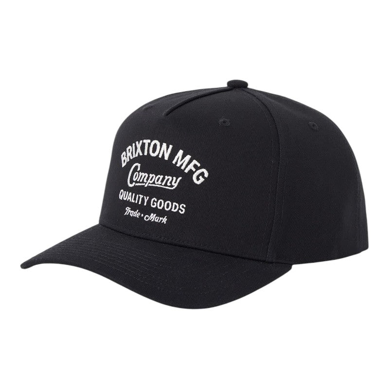Brixton Stratton Snapback - Black