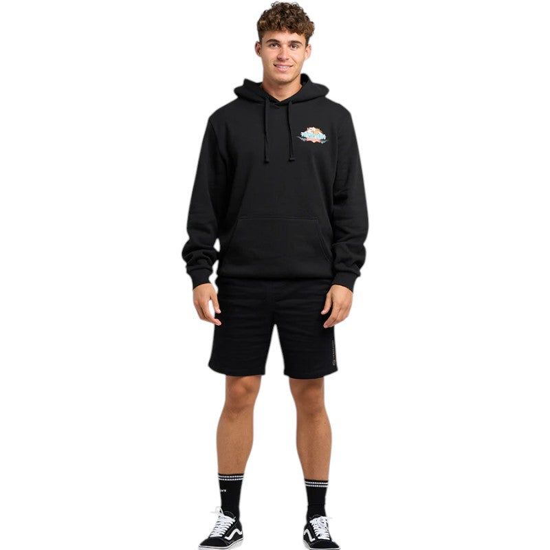 Mad Hueys Mean As Nz Pullover Hood - Black