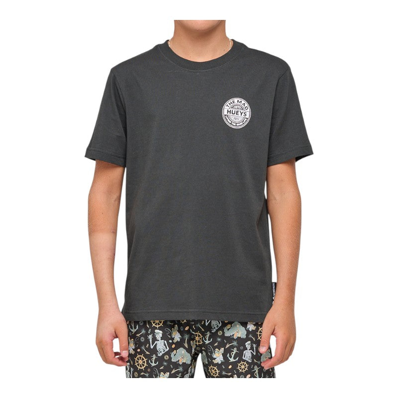 Mad Hueys Youth Good Life Hueys Tee - Vintage Black