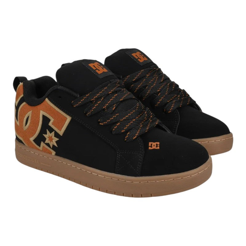 DC Court Graffik - Black/Brown/Gum