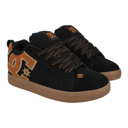 DC Court Graffik - Black/Brown/Gum