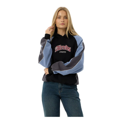 Afends Occupancy Boxy Hood - Black