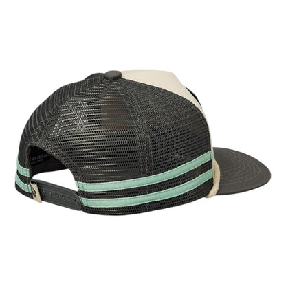 J.A.F Youth Kahawai Lorry Cap - Cream/Charcoal