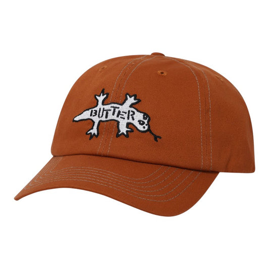 Butter Reptile 6 Panel Cap - Caramel