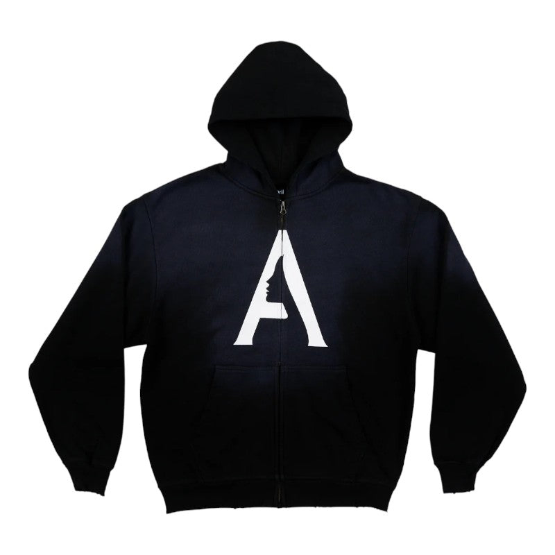 April OG Zip Hood - Vintage Black
