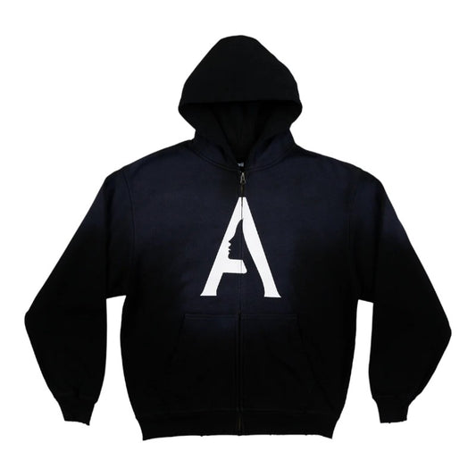 April OG Zip Hood - Vintage Black