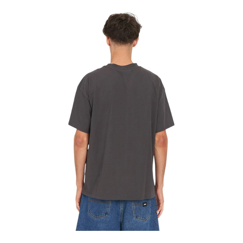 Huffer Block Tee 220/Waves - Charcoal