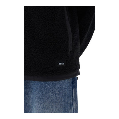 Huffer Husk Polar Fleece Jacket - Black